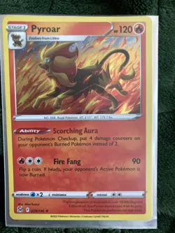 3 Rare Pokemon Card Lot Pikachu,pyroar,Gourgeist. Great Condition In Sleeves - Image 3
