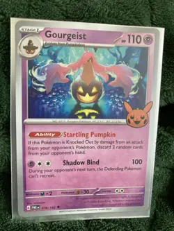3 Rare Pokemon Card Lot Pikachu,pyroar,Gourgeist. Great Condition In Sleeves - Image 4