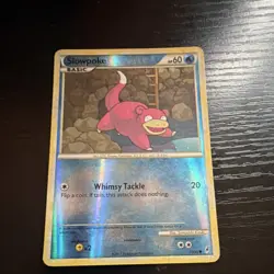 Pokemon Slowpoke Holo Basic 60 HP 70/95 Sumiyoshi Kizuki Pokemon Card 2011 - Image 1