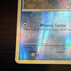 Pokemon Slowpoke Holo Basic 60 HP 70/95 Sumiyoshi Kizuki Pokemon Card 2011 - Image 2