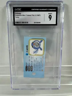 Pokemon Lot of Cards and Stickers All Poliwag #60 Poliwag Only Pokemon Lot of 17 - Image 2