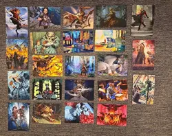 MtG LOT 41 Art Series Cards Multi Set WOE MKM And More - Image 2