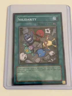 Yu-Gi-Oh TCG Solidarity SDLS-EN031 1st Edition Regular Common Card - Image 1