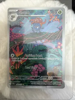 Pokemon TCG Gloom Card 198/197 Obsidian Flames Near Mint Condition - Image 1