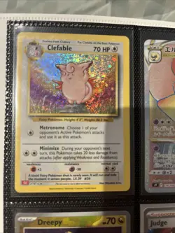 Clefable Holo 014/034 English Pokemon Trading Card Game Classic 2023 - Image 1