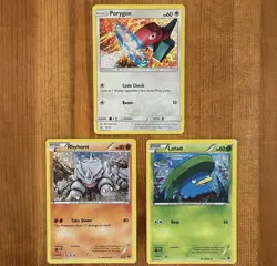 Pokemon McDonald’s Holo Card Lot, Promo 2018, 2015, Porygon Rhyhorn Lotad, TCG - Image 1