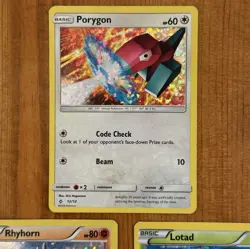 Pokemon McDonald’s Holo Card Lot, Promo 2018, 2015, Porygon Rhyhorn Lotad, TCG - Image 3
