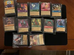 Disney Lorcana Fabled Complete C/U/Rare/SR Play Set x4 each 772x Cards Non Foil - Image 1