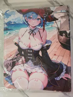 Anime Waifu Trading Card 9-Pocket 3-Ring Zipper Binder - Nezuko & Rem - Image 2