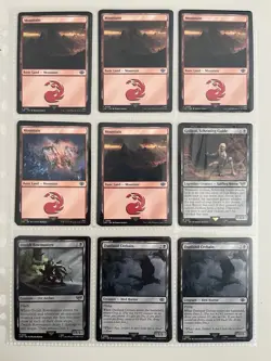 Magic The Gathering Lord of the Rings Card Lot Gollum, Frodo, Sauron, 90 Cards - Image 5