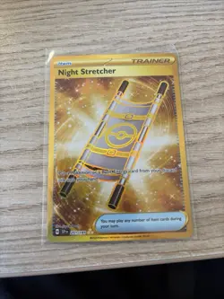 Night Stretcher 251/191 Surging Sparks Hyper Rare Full Art GOLD Pokemon TCG NM - Image 1