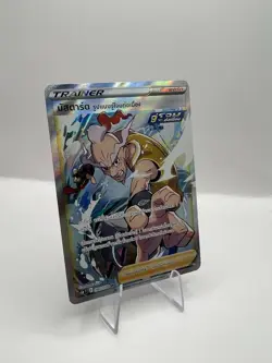 Pokemon TCG THAI Rapid Strike Mustard Style Holo Card 080/070 SR - Image 2