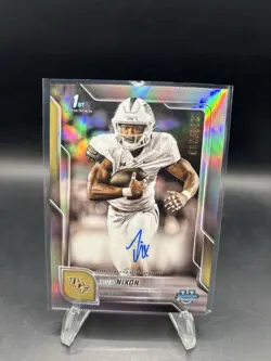 JADEN NIXON 2025 BOWMAN U CHROME 1ST AUTOGRAPH REFRACTOR AUTO /299 #BCA-JN - Image 1