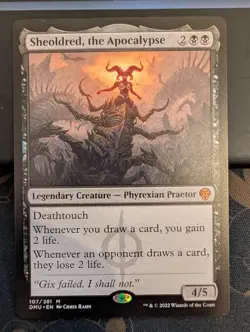 Sheoldred, the Apocalypse - #107/281 - Dominaria United - Near Mint - MTG card - Image 1