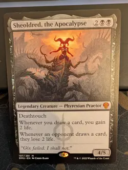 Sheoldred, the Apocalypse - #107/281 - Dominaria United - Near Mint - MTG card - Image 2
