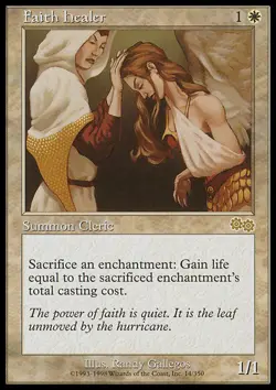 MTG FAITH HEALER EXC - GUARITORE DELLA FEDE - US - MAGIC - Image 1