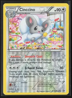 Cinccino Uncommon Legendary Treasures: Radiant Collection RC19/RC25 NM Pokemon - Image 1