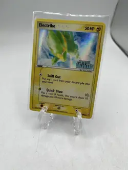 Pokemon Electrike 52/100 - Reverse Holo Rare EX Crystal Guardians NM - Image 1