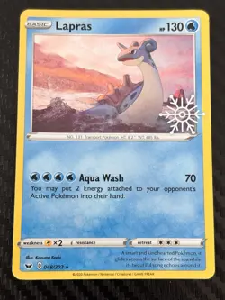 The Pokemon Company Lapras 048/202 Promo Holo Basic 130 HP Miscellaneous EN - Image 1