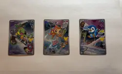 First Partner Illustration Collection - Full Set - Gen 4 Starters - Pokemon TCG - Image 1