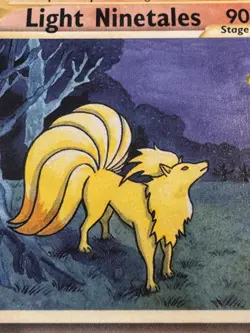 2002 POKEMON NEO DESTINY LIGHT NINETALES #50 PSA 9 MINT - Image 2