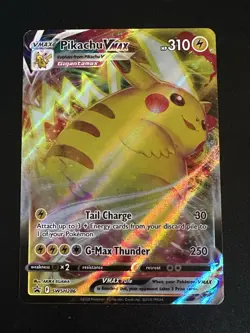 Pikachu VMAX SWSH286 Pokemon Sword & Shield Promo Ultra Rare Holo NM - Image 1