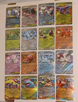(16) Pokemon ex Card Lot Trading Card Game Inserts Hits - Image 1