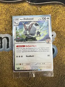 Pokemon SEALED Hop's Dubwool 136/159 Best Buy Exclusive Promo Holofoil!! - Image 1
