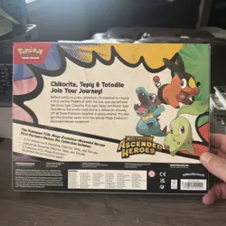 POKEMON ASCENDED HEROES FIRST PARTNERS DELUXE PIN COLLECTION BOX FACTORY SEALED - Image 3