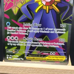 Pokemon TCG Mega Starmie ex 102/088 Full Art Perfect Order NM Holo - Image 3