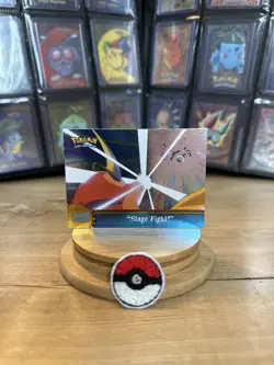 Topps Pokemon Serie 1 – Stage Fight! – Iles Orange – Foil 2000 – NM - Image 1
