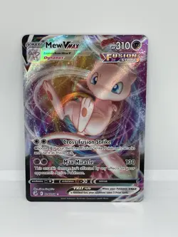 Pokemon TCG Mew v Max 114/264 Ultra Rare Fusion Strike 2021 - Image 1