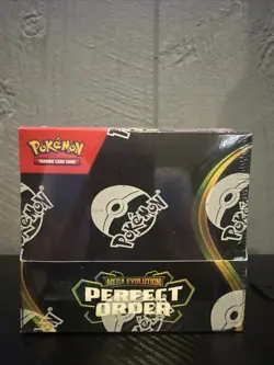 Pokemon Mega Evolution Perfect Order Booster Box Sealed **FREE SHIPPING** - Image 1
