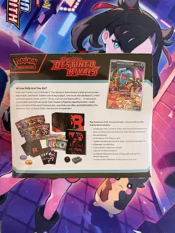 Pokemon Destined Rivals Elite Trainer Box - Sealed Brand New - Image 2
