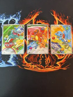 2026 POKEMON 1ST PARTNER ILLUSTRATION COLLECTION SERIES 1 KANTO STARTERS - Image 1