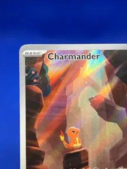 Pokemon Scarlet & Violet 151 Charmander 168/165 Illustration Rare LP - Image 3