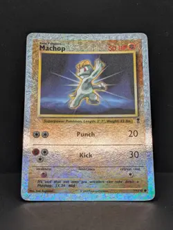 Machop 79/110 Legendary Collection Reverse Holo Rare Pokemon TCG Nintendo LP - Image 3
