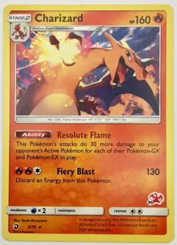 Pokemon TCG Charizard 3/70 Pokemon Battle Academy Stamped (#39 Charizard) Promo - Image 1