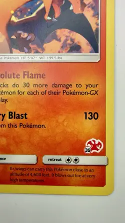 Pokemon TCG Charizard 3/70 Pokemon Battle Academy Stamped (#39 Charizard) Promo - Image 2