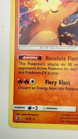 Pokemon TCG Charizard 3/70 Pokemon Battle Academy Stamped (#39 Charizard) Promo - Image 3