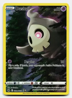 DUSKULL CROWN ZENITH GALARIAN GALLERY GG28/GG70 NM TRAINER GALLERY RARE POKEMON - Image 2