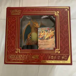 Pokemon TCG Charizard EX Super Premium Collection Box Sealed New - Image 1
