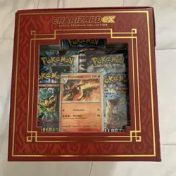 Pokemon TCG Charizard EX Super Premium Collection Box Sealed New - Image 2