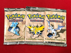 1999 Pokemon 1st EDITION Fossil Pokemon Booster Pack Factory Sealed - Image 3