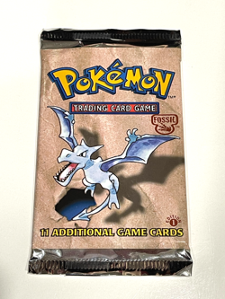 1999 Pokemon 1st EDITION Fossil Pokemon Booster Pack Factory Sealed - Image 4