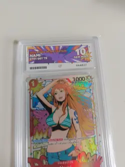 Nami ST01-007 Treasure Rare Card OP06 Wings of the Captain English ACE 10 - Image 1