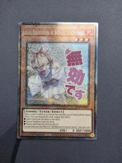 Yugioh TCG - RA05-EN091 Ash Blossom & Joyous Spring - Starlight Rare 1st Ed - NM - Image 1