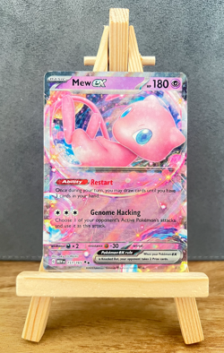 Pokemon TCG Mew ex Double Rare SV: Scarlet & Violet 151 151/165 English NM - Image 1
