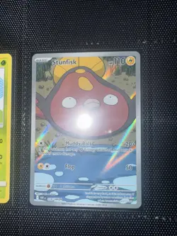 Stunfisk 118/086 Illustration Rare - White Flare Pokemon TCG - Image 1