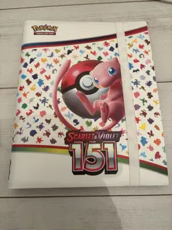 Pokemon TCG 151 Binder And Part Complete Set - Image 1